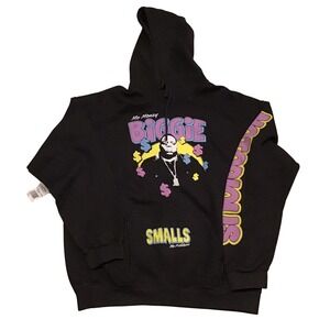 NOTORIOUS B.I.G. BIGGIE SMALLS Hoodie Pullover NWT Hip‎ Hop Rap Streetwear Bronx